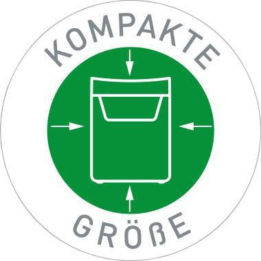 Aktenvernichter Leitz IQ Office Pro P-5 Papier Heftklammern Büroklammern Partikelschnitt weiß LEITZ – Ansicht 3