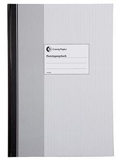 Posteingangsbuch König & Ebhardt DIN A4 70g/m² schwarz/grau 96 Bl KÖNIG & EBHARDT