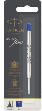 Kugelschreibermine Parker QUINKflow Parker Kugelschreiber 08mm F blau QUINKflow dokumentenecht PARKER