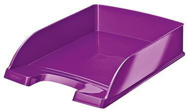 Briefablage Leitz WOW DIN A4 Polystyrol Farbe: violett LEITZ