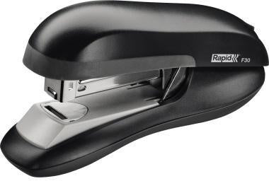 Flachheftgerät Rapid F30 30 Bl (80 g/m²) 24/6 26/6 Kunststoff/Metall schwarz RAPID