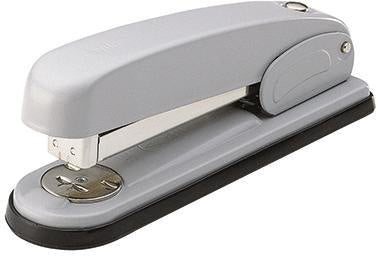 Heftgerät NOVUS B 6 24/6 26/6 fest/lösbar/nageln 30 Bl (80 g/m²) inkl Antiblockiersystem für Heftklammern Metall grau NOVUS