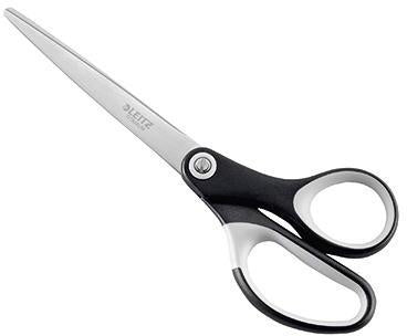 Universalschere Leitz Titanium 180mm Edelstahl titanbeschichtet schwarz/weiß LEITZ