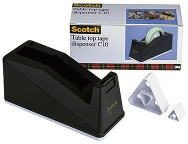 Tischabroller Scotch® C10 25 mm x 66 m (B x L) schwarz Scotch® C10 25 mm x 66 m (B x L) schwarz SCOTCH