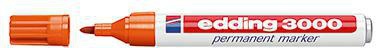 Permanentmarker edding 3000 15-3mm orange edding 3000 15-3mm orange EDDING