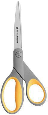 Universalschere Westcott TITAN Nitrid Bonded SUPER 204mm Linkshänder Rechtshänder Stahl grau/gelb WESTCOTT
