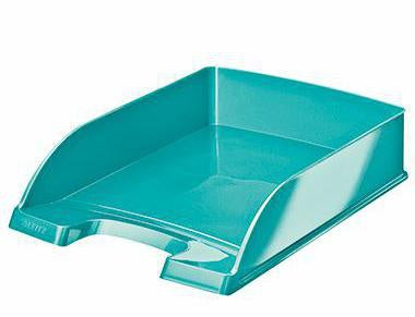 Briefablage Leitz WOW DIN A4 Polystyrol Farbe: eisblau LEITZ