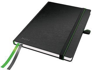 Notizbuch Leitz Complete DIN A5 kariert schwarz 80 Bl LEITZ