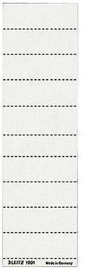 Beschriftungsschild Leitz ALPHA® 60 x 21 mm (B x H) 190g/m² Karton weiß 100 St/Pack LEITZ