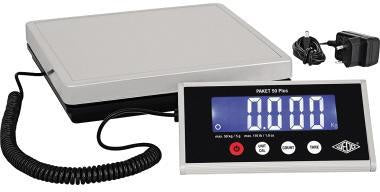Paketwaage WEDO® PAKET 50 Plus 5 g 50kg mit Netzanschluss WEDO