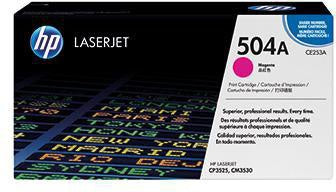 Toner HP Originalzubehör 504A ca 7000 Seiten magenta HP