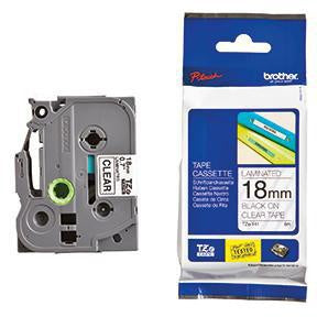 Schriftbandkassette Brother P-touch TZe-141 18 mm x 8 m (B x L) transparent schwarz BROTHER