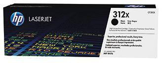 Toner HP Originalzubehör 312X ca 4400 Seiten schwarz HP