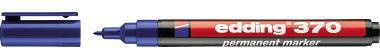 Permanentmarker edding 370 1mm blau edding 370 1mm blau EDDING