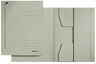 Jurismappe Leitz DIN A4 Pendareckarton 100 % recycelt grau LEITZ