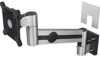 Monitorschwenkarm DURABLE PRO 29 x 35 x 12 cm (B x H x T) 3-8kg Aluminium/Kunststoff silber metallic DURABLE