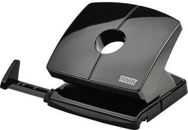Locher NOVUS B 220 8cm 20 Bl (80 g/m²) mit Anschlagschiene schwarz NOVUS