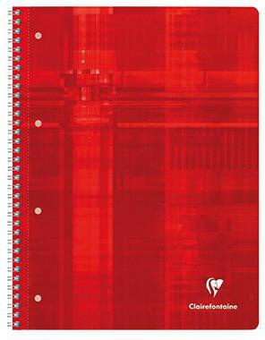 Collegeblock Clairefontaine DIN A4 blanko 90g/m² farbig sortiert (freie Farbauswahl nicht möglich) 80 Bl CLAIREFONTAINE