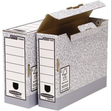 Archivschachtel Bankers Box® System 85 x 265 x 327 cm (B x H x T) DIN A4 mit Archivdruck Karton 100 % recycelt – Ansicht 3