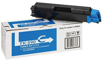 Toner KYOCERA Originalzubehör TK-590C ca 5000 Seiten cyan KYOCERA