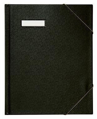 Umlaufmappe ELBA colors DIN A4 1200g/m² Karton/PVC ummantelt schwarz ELBA