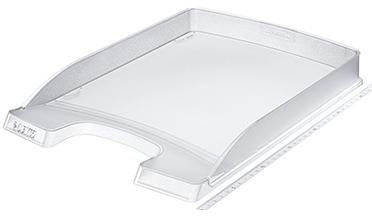 Briefablage Leitz Plus flach DIN A4 Polystyrol Farbe: frost LEITZ