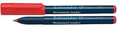 Permanentmarker Schneider Maxx 240 1-2mm rot Schneider Maxx 240 1-2mm rot SCHNEIDER