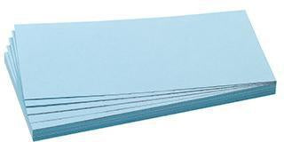 Moderationskarte FRANKEN 205 x 95 cm (B x H) 130g/m² Altpapier 100 % recycelt hellblau 500 St/Pack FRANKEN