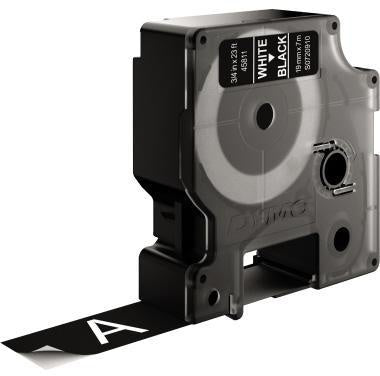 Schriftbandkassette DYMO® D1 19 mm x 7 m (B x L) schwarz weiß DYMO