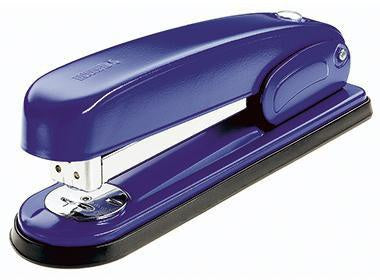 Heftgerät NOVUS B 6 24/6 26/6 fest/lösbar/nageln 30 Bl (80 g/m²) inkl Antiblockiersystem für Heftklammern Metall blau NOVUS