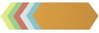 Moderationskarte Soennecken 205 x 95 cm (B x H) 130g/m² Altpapier 100 % recycelt farbig sortiert 250 St/Pack SOENNECKEN