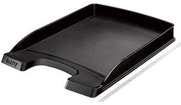 Briefablage Leitz Plus flach DIN A4 Polystyrol Farbe: schwarz LEITZ