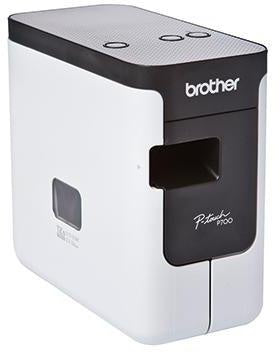 Beschriftungsgerät Brother PT-P700 inkl USB-Kabel Netzadapter TZe-Schriftbandkassette (24 mm x 4 m schwarz auf weiß)