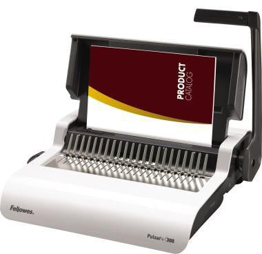 Plastikbindegerät Fellowes® Pulsar+ 456 x 13 x 396 cm (B x H x T) DIN A4 38mm weiß FELLOWES