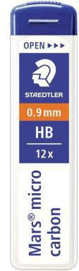 Feinmine STAEDTLER® Mars® micro carbon 250 09mm HB schwarz 12 St/Pack STAEDTLER