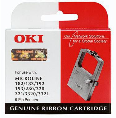 Druckerfarbband OKI 9002303 ca 3 Mio Zeichen Nylon schwarz OKI