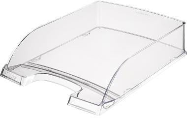 Briefablage Leitz Transparent Plus DIN A4 Polystyrol Farbe: glasklar LEITZ