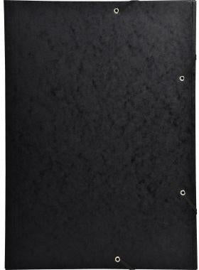Sammelmappe Exacompta DIN A3 600g/m² Colorspankarton schwarz EXACOMPTA