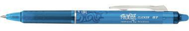 Tintenroller PILOT FriXion Clicker 04mm hellblau Rundspitze nicht dokumentenecht PILOT
