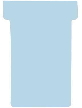 T-Karte FRANKEN 48 x 84 mm (B x H) 170g/m² 100 % Altpapier hellblau 100 St/Pack FRANKEN