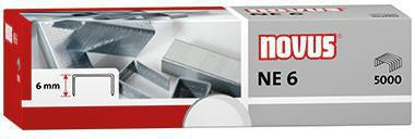 Heftklammer NOVUS NE6 Elektrohefter Stahl verzinkt 5000 St/Pack NOVUS
