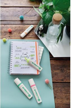 Textmarker edding Highlighter 24 EcoLine 2-5mm hellblau Keilspitze EDDING – Ansicht 3