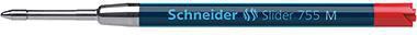 Kugelschreibermine Schneider Slider 755 Schneider Kugelschreiber Plug+Play-System 05mm M rot G2 nicht dokumentenecht