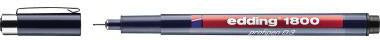 Fineliner edding 1800 profipen 035mm schwarz edding 1800 profipen 035mm schwarz EDDING