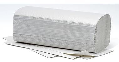 Papierhandtuch Fripa Plus 25 x 23 cm (B x L) Papier 100 % recycelt natur 20 x 250 Bl/Pack FRIPA