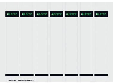 Rückenschild Leitz schmal/kurz 31 x 190 mm (B x H) grau 175 St/Pack LEITZ