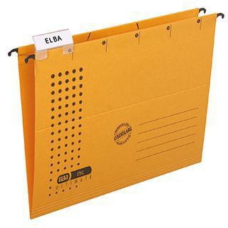 Hängemappe ELBA chic® ULTIMATE® DIN A4 240g/m² Karton gelb 5 St/Pack ELBA