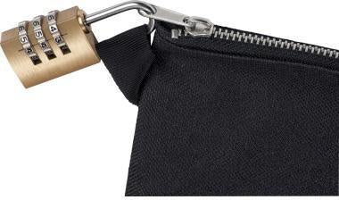 Reißverschlusstasche Veloflex DIN A5 100 % Polyester schwarz Veloflex DIN A5 100 % Polyester schwarz VELOFLEX – Ansicht 4
