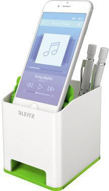 Stifteköcher Leitz WOW Duo Colour 9 x 10 x 101 cm (B x H x T) Polystyrol grün/weiß LEITZ – Ansicht 3