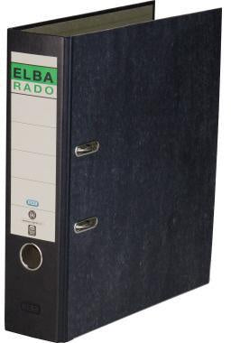 Ordner ELBA rado klassik 80mm DIN A4 Werkstoff: Pappe Material der Kaschierung außen: Papier Material der Kaschierung i